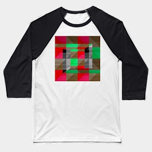 Stained Glass Impressions Baseball T-Shirt